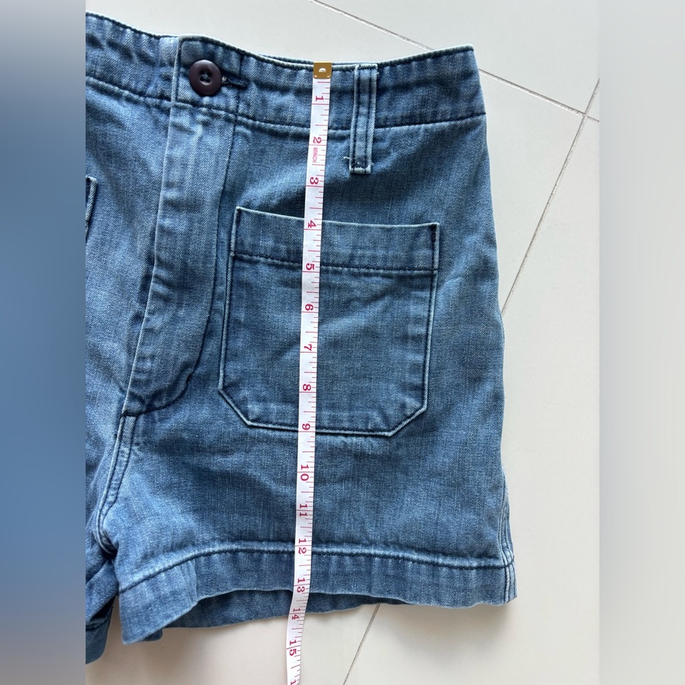 Doen Lane Denim Blue Women's Shorts size 26 - Picture 6 of 6